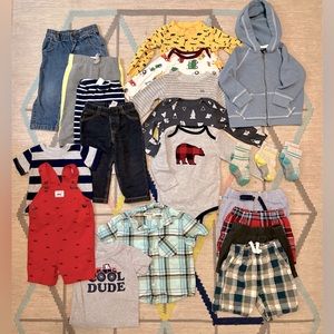 18 months toddler clothes bundle - 22 pieces